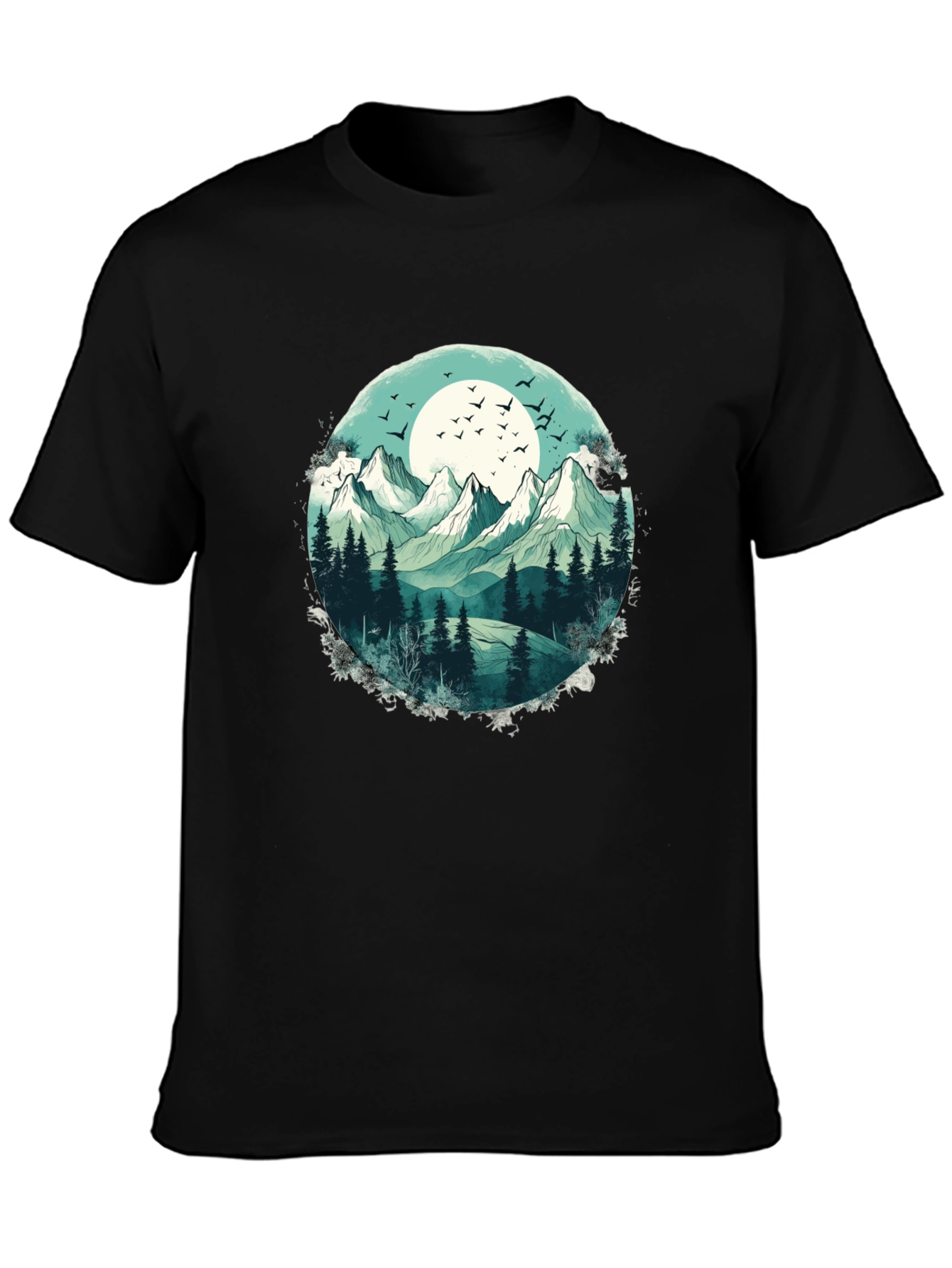 Mountain Landscape Graphic T-Shirt