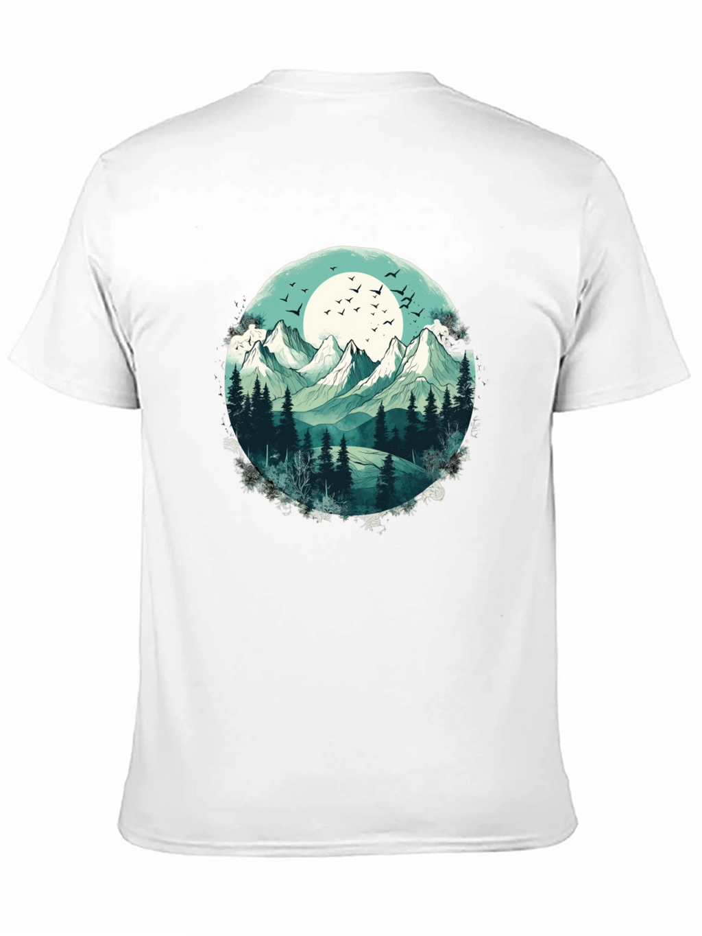 Mountain Landscape Graphic T-Shirt