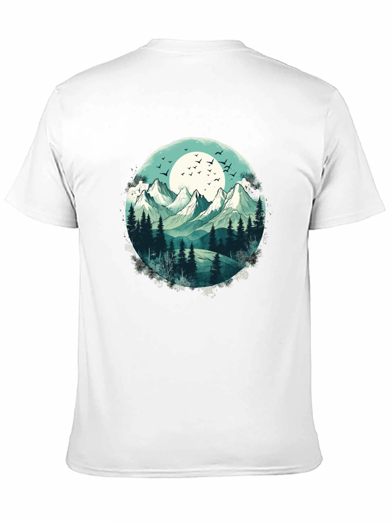 Mountain Landscape Graphic T-Shirt