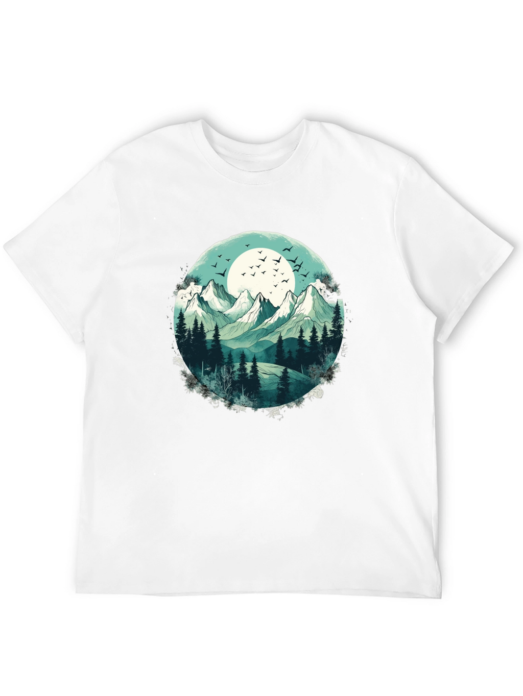 Mountain Landscape Graphic T-Shirt