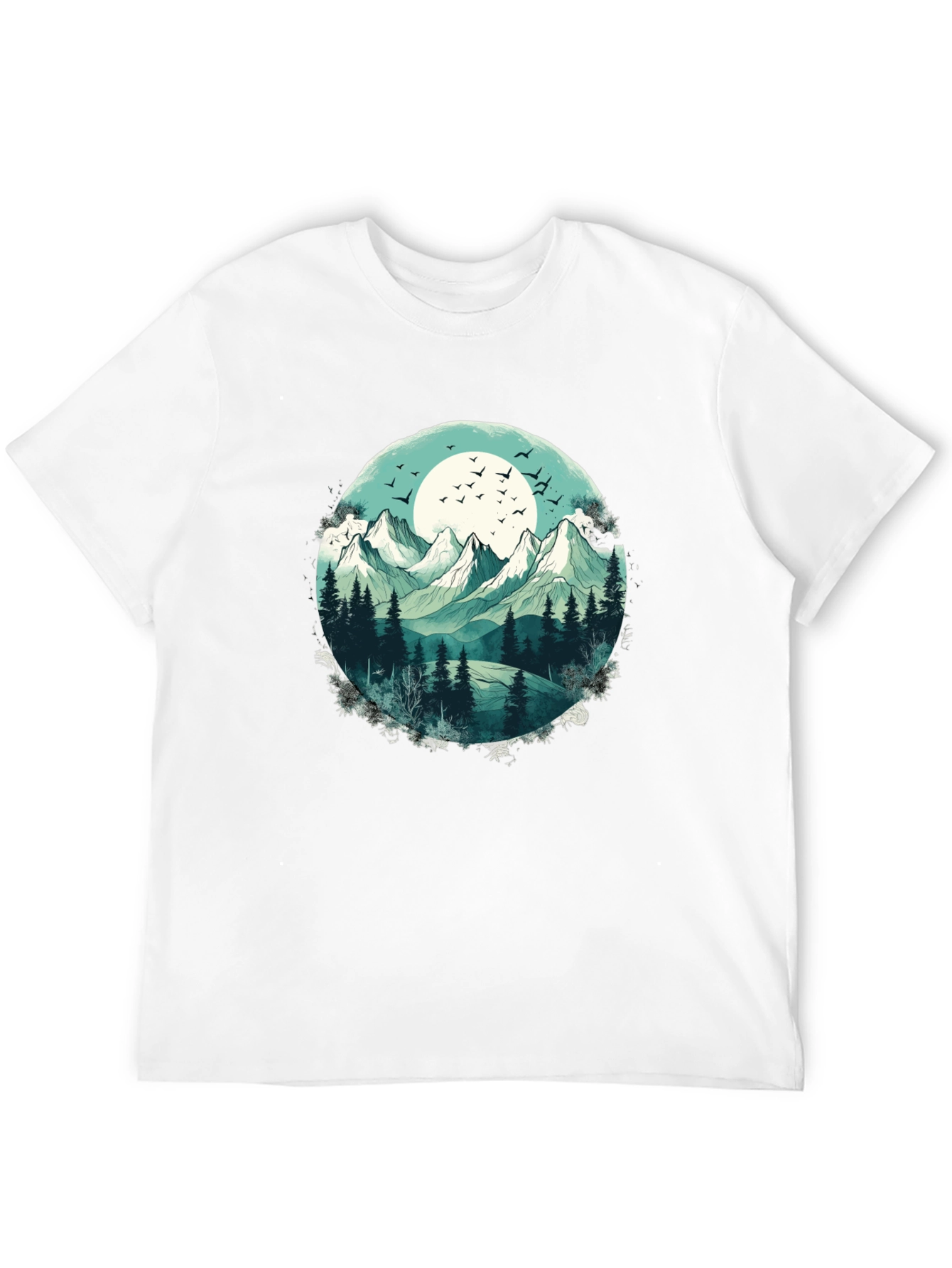 Mountain Landscape Graphic T-Shirt