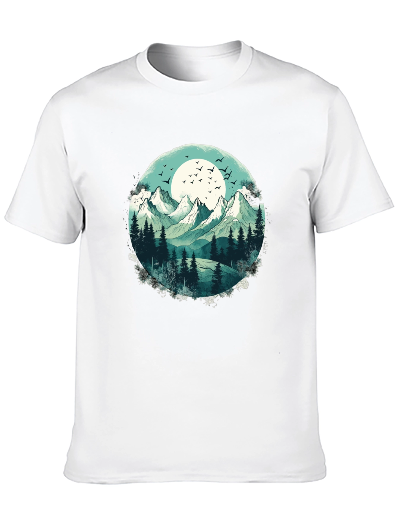 Mountain Landscape Graphic T-Shirt