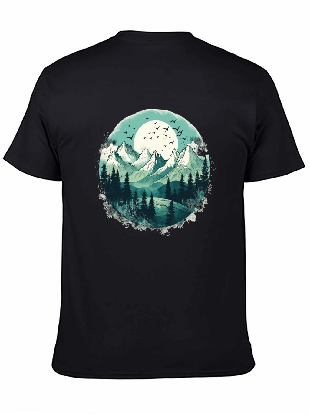 Mountain Landscape Graphic T-Shirt
