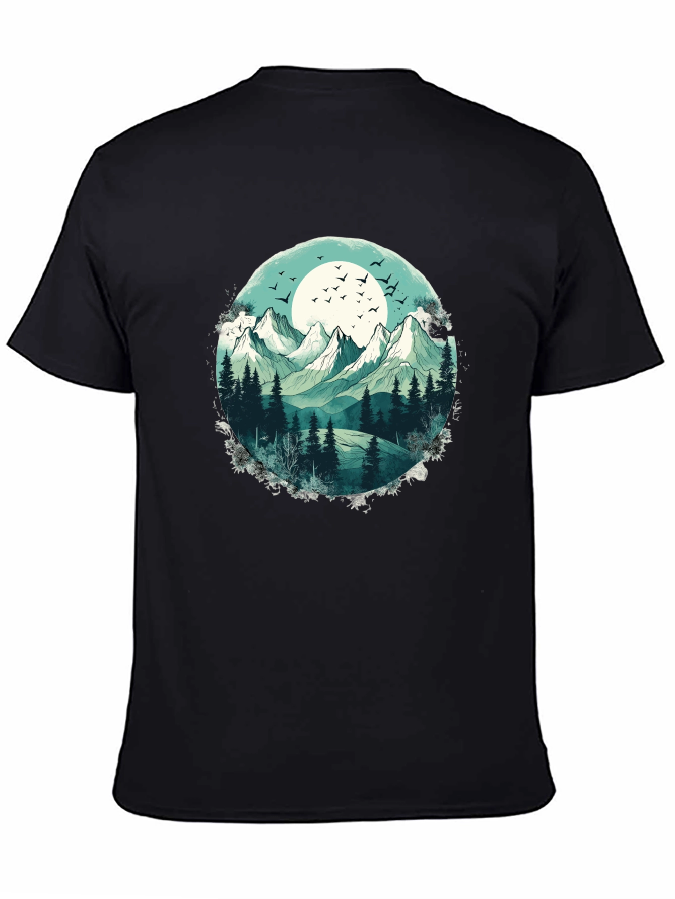 Mountain Landscape Graphic T-Shirt