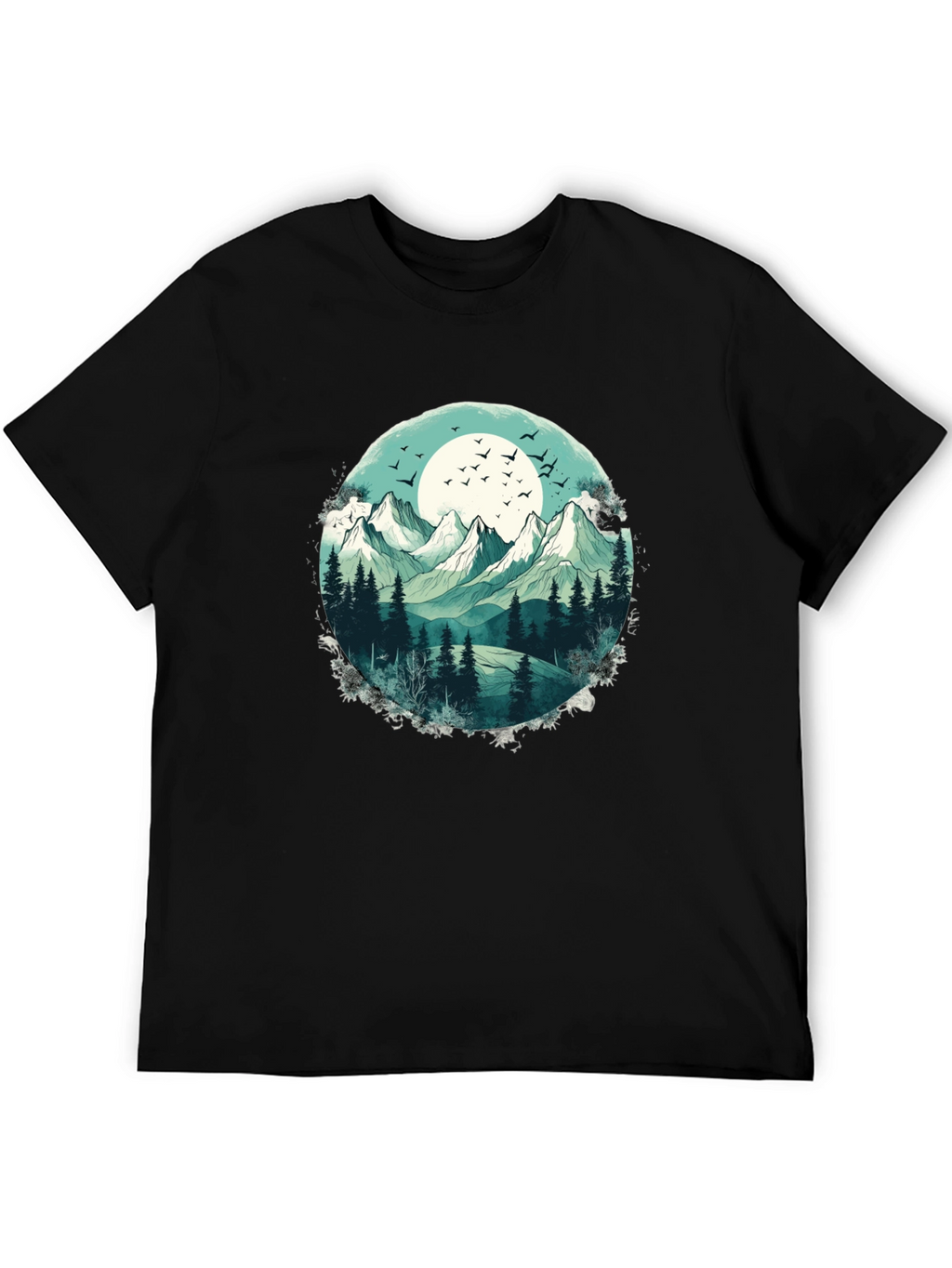 Mountain Landscape Graphic T-Shirt