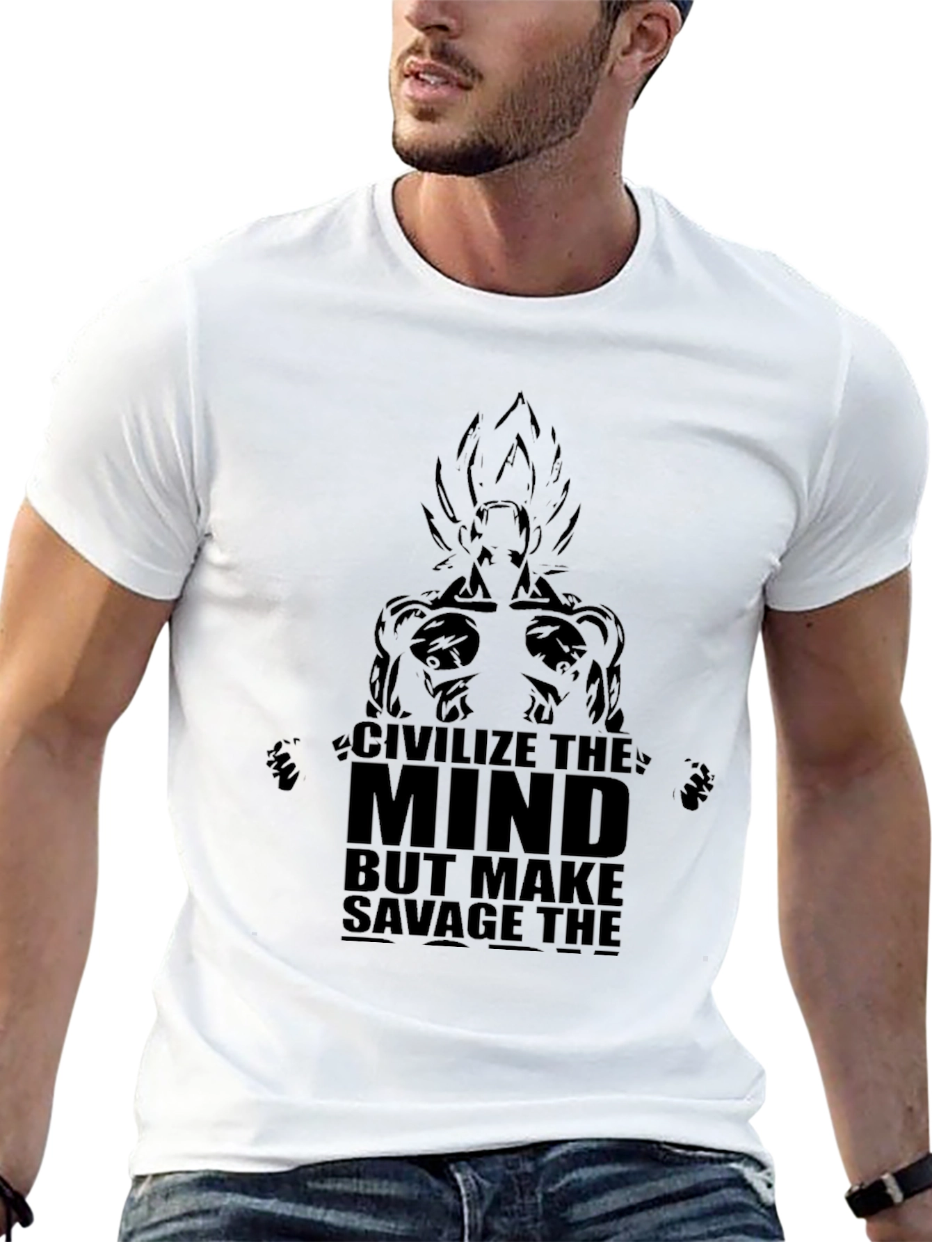 Civilize the Mind Savage T-Shirt