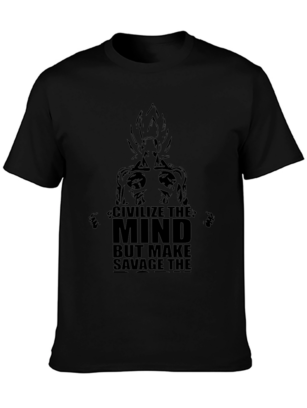 Civilize the Mind Savage T-Shirt