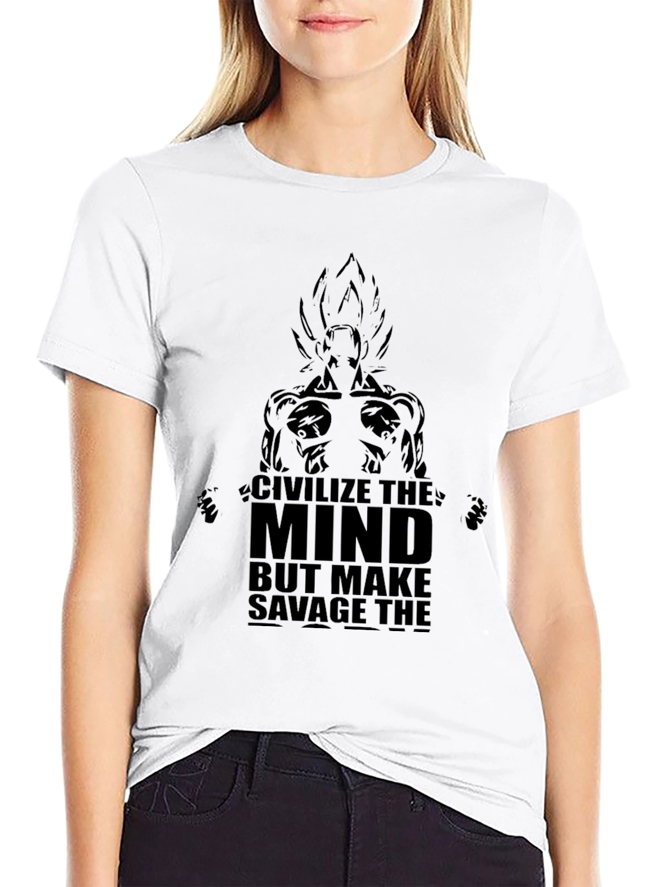 Civilize the Mind Savage T-Shirt