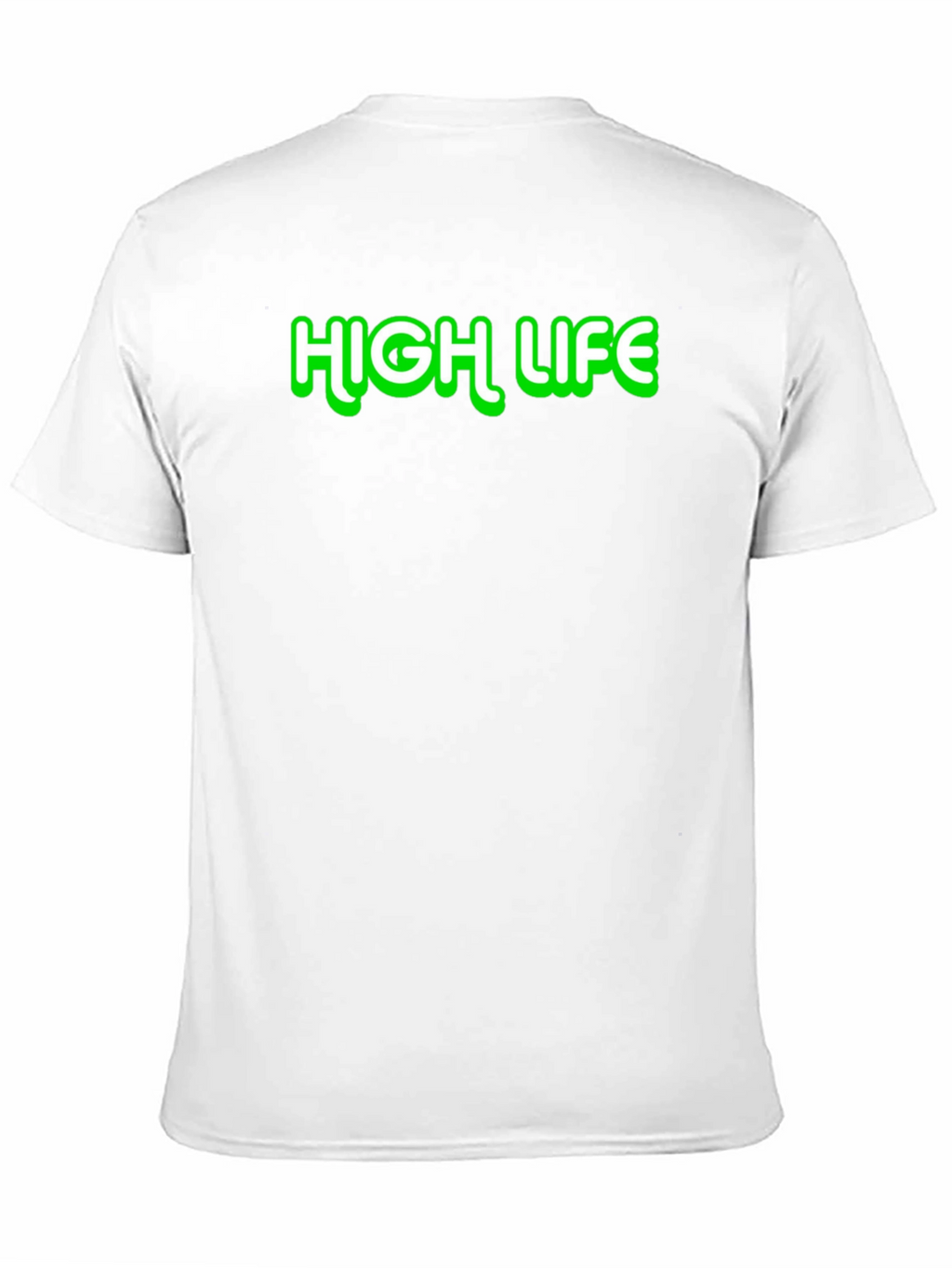 High Life Graphic Tee - Black Cotton Casual Shirt