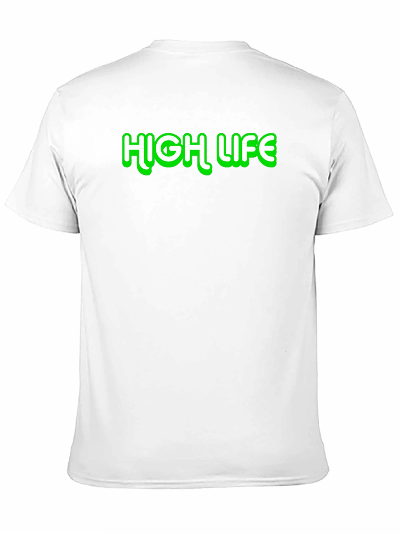 High Life Graphic Tee - Black Cotton Casual Shirt