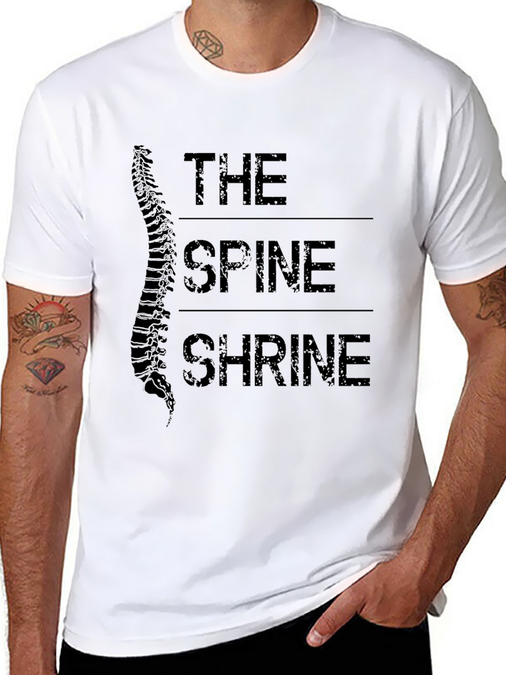 The Spine Shrine Graphic T-Shirt