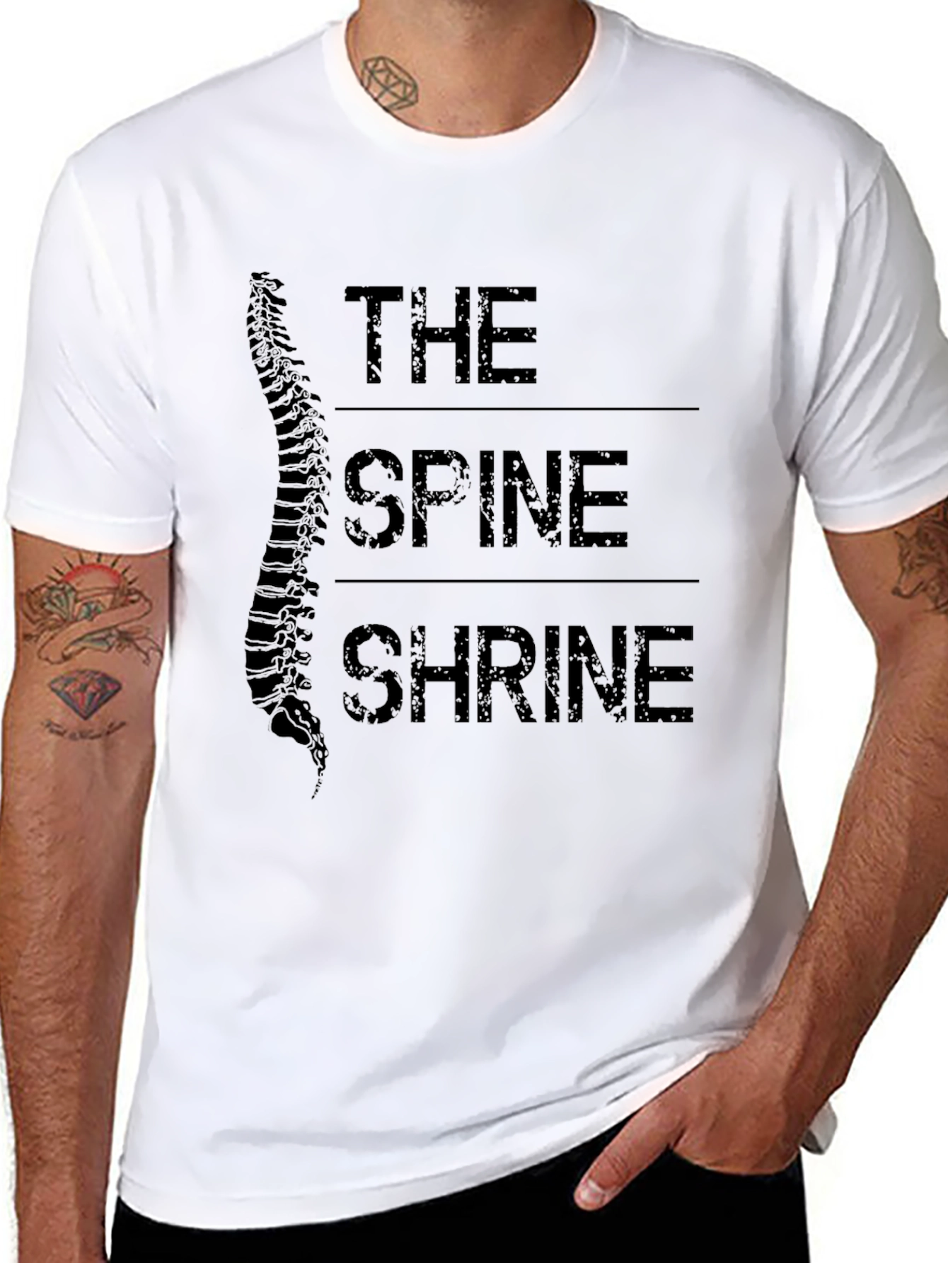 The Spine Shrine Graphic T-Shirt