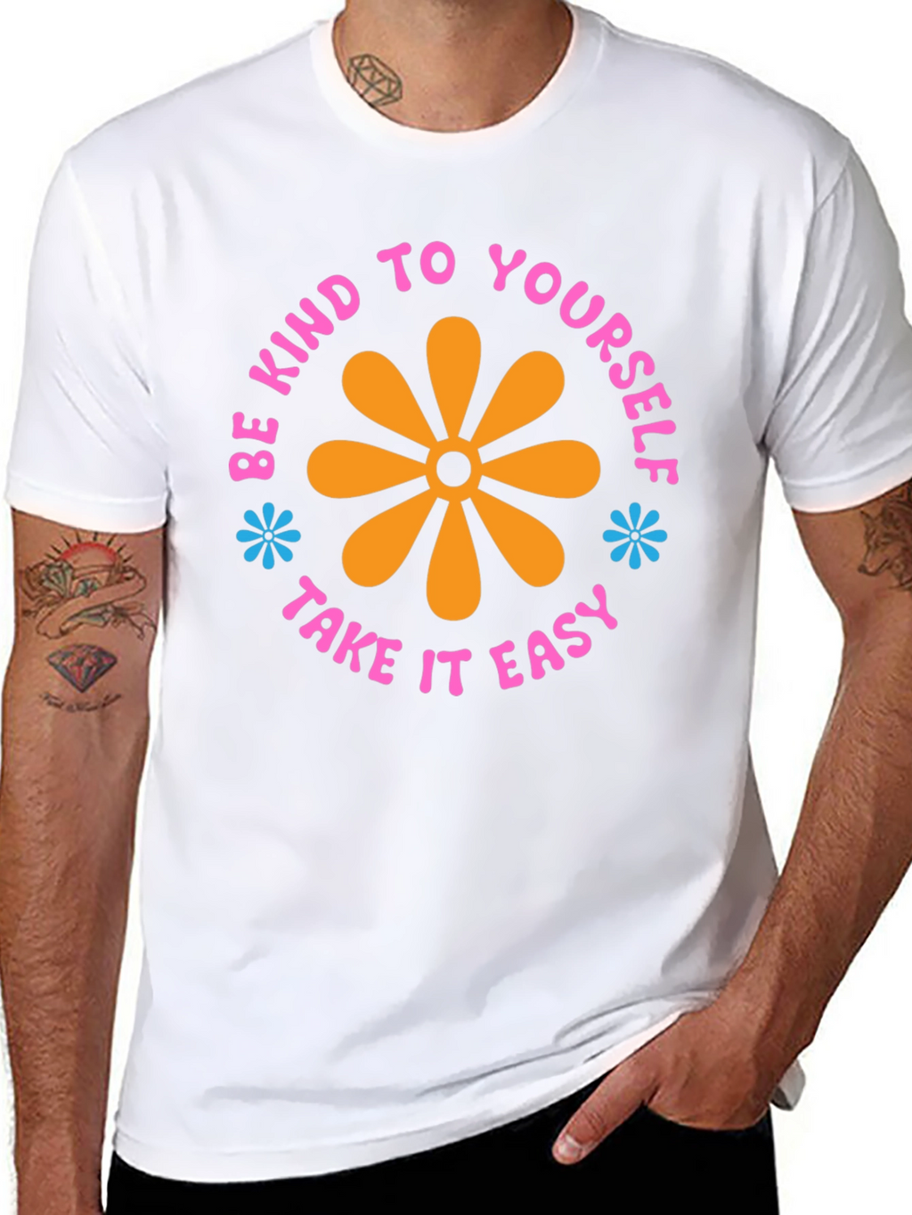 Kind to Yourself Graphic Tee - Black
