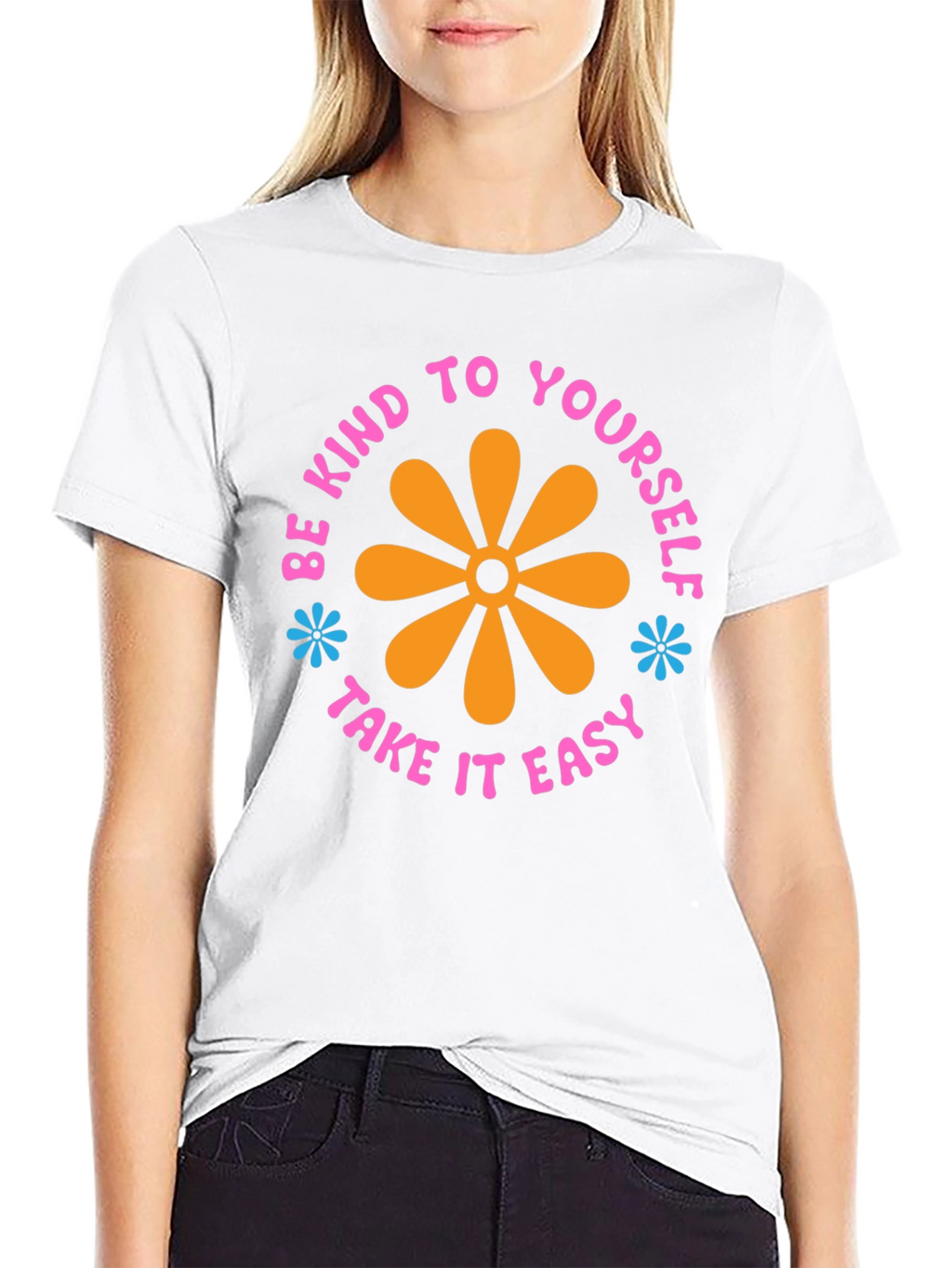 Kind to Yourself Graphic Tee - Black