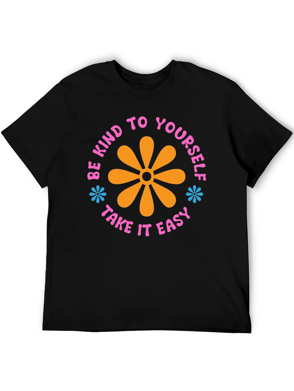 Kind to Yourself Graphic Tee - Black
