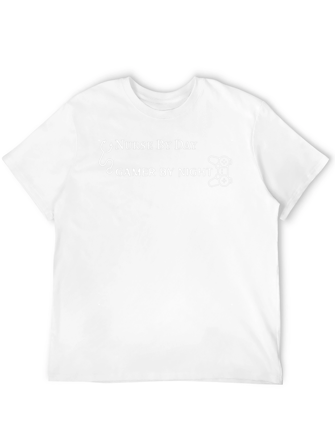 Nurse By Day Gamer By Night T-Shirt
