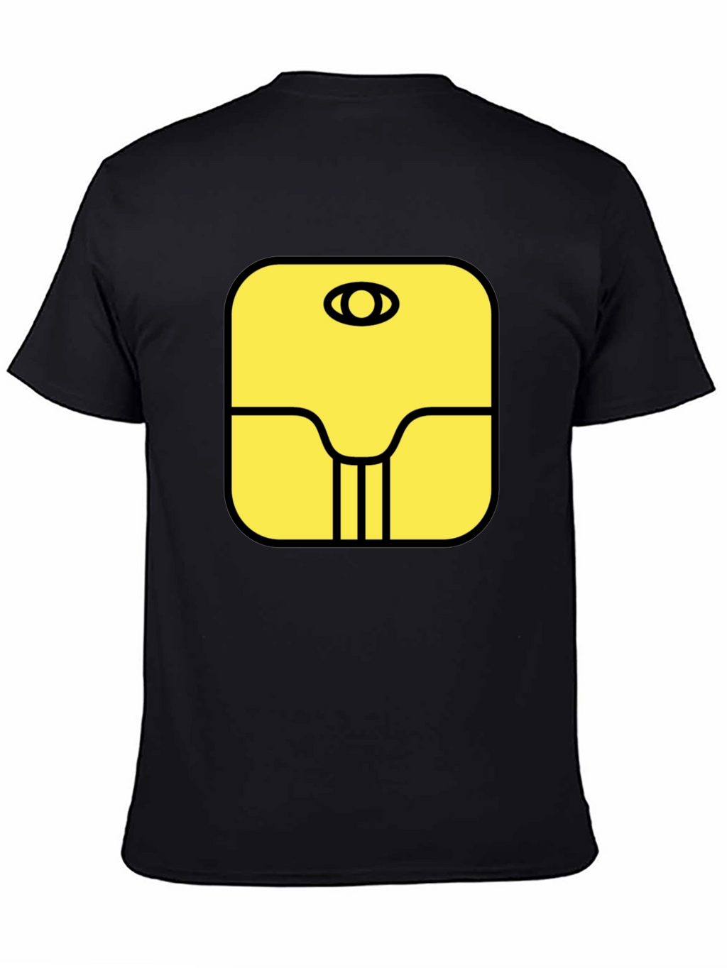 Geometric Eye Graphic T-Shirt - Stylish Mens Tee