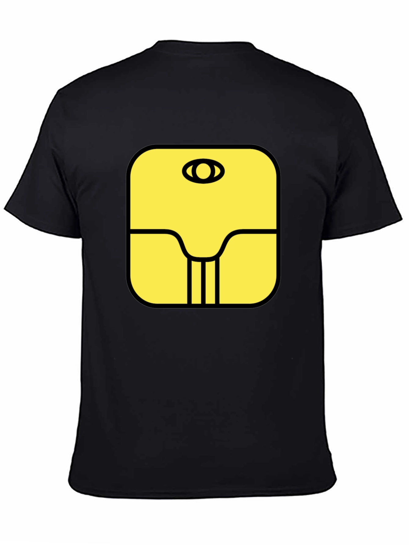 Geometric Eye Graphic T-Shirt - Stylish Mens Tee