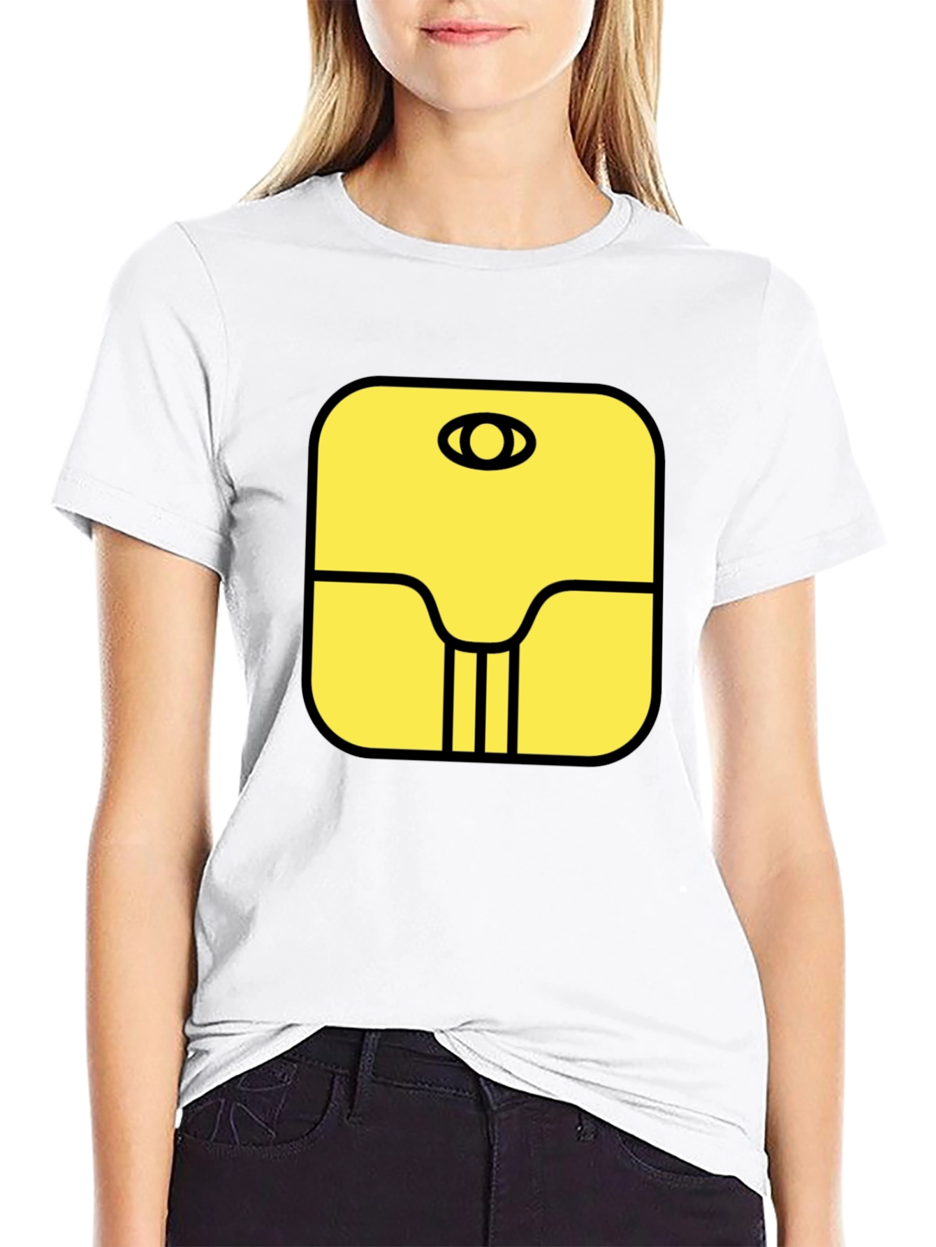 Geometric Eye Graphic T-Shirt - Stylish Mens Tee