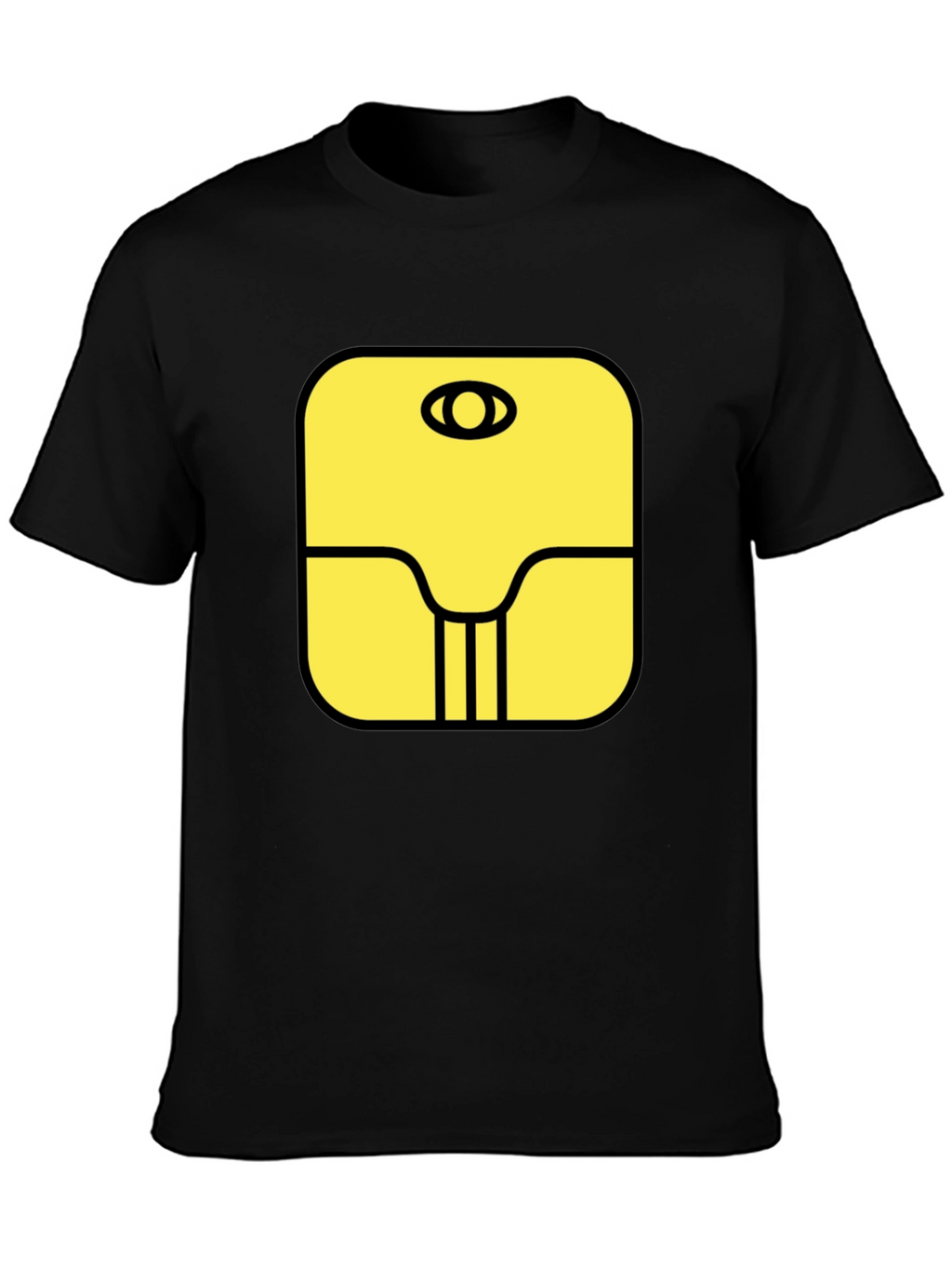Geometric Eye Graphic T-Shirt - Stylish Mens Tee