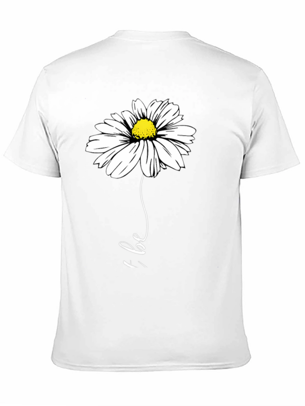 Daisy Be Graphic Tee - Black