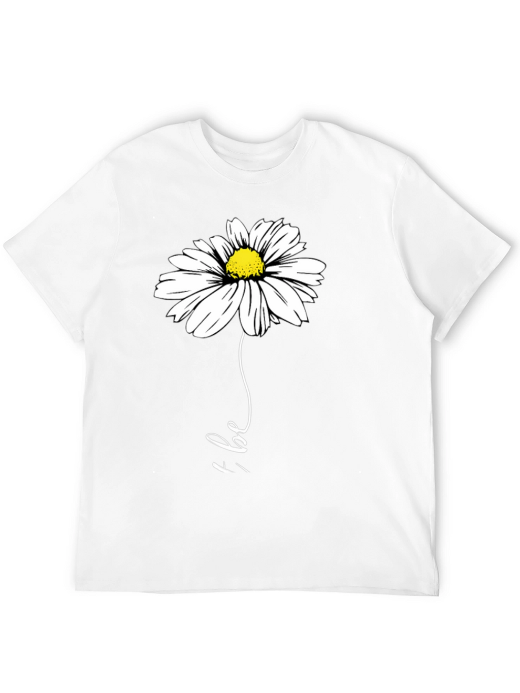 Daisy Be Graphic Tee - Black