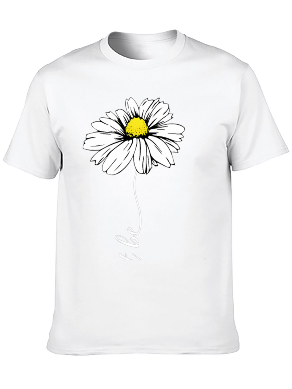 Daisy Be Graphic Tee - Black