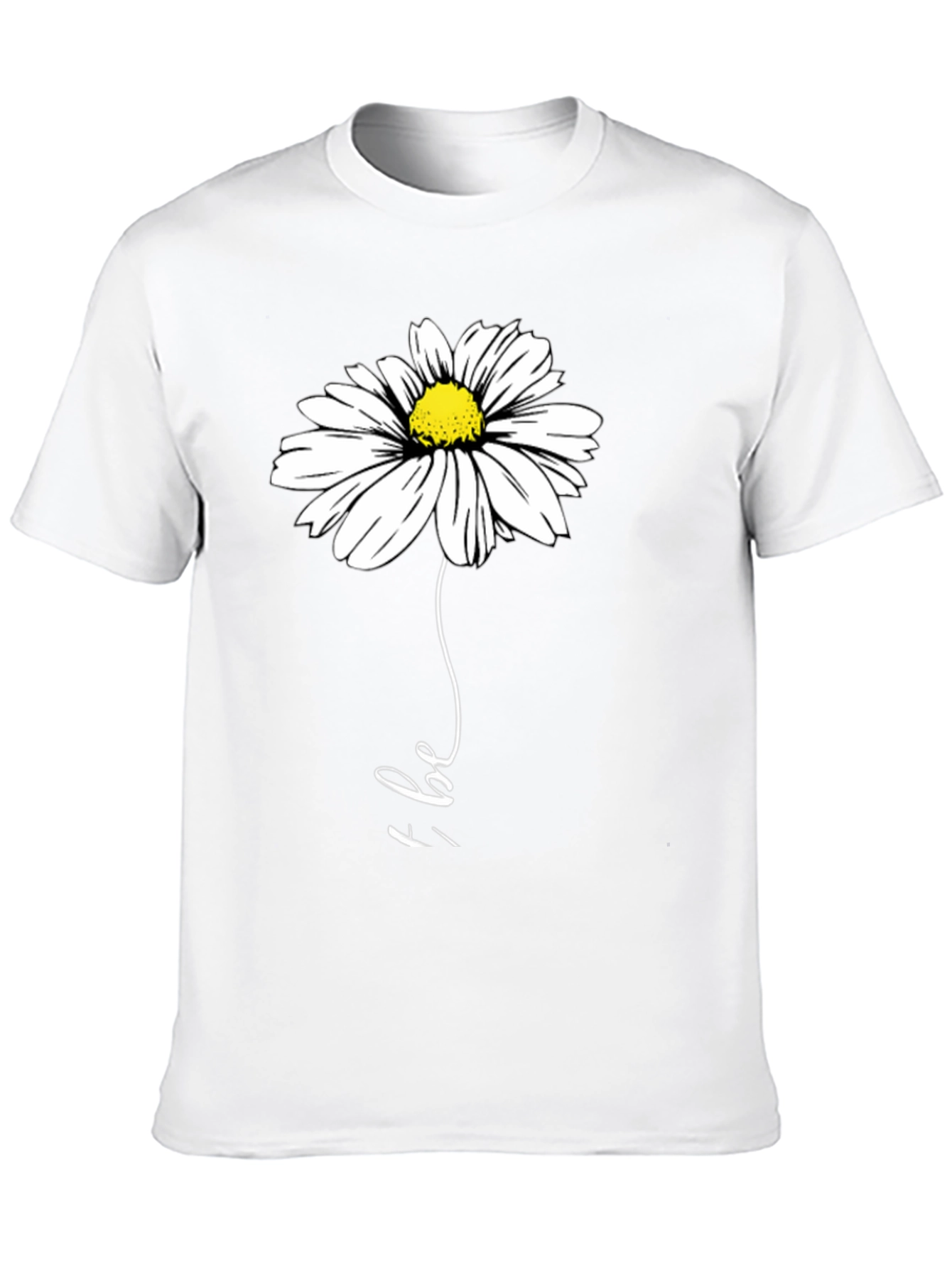 Daisy Be Graphic Tee - Black