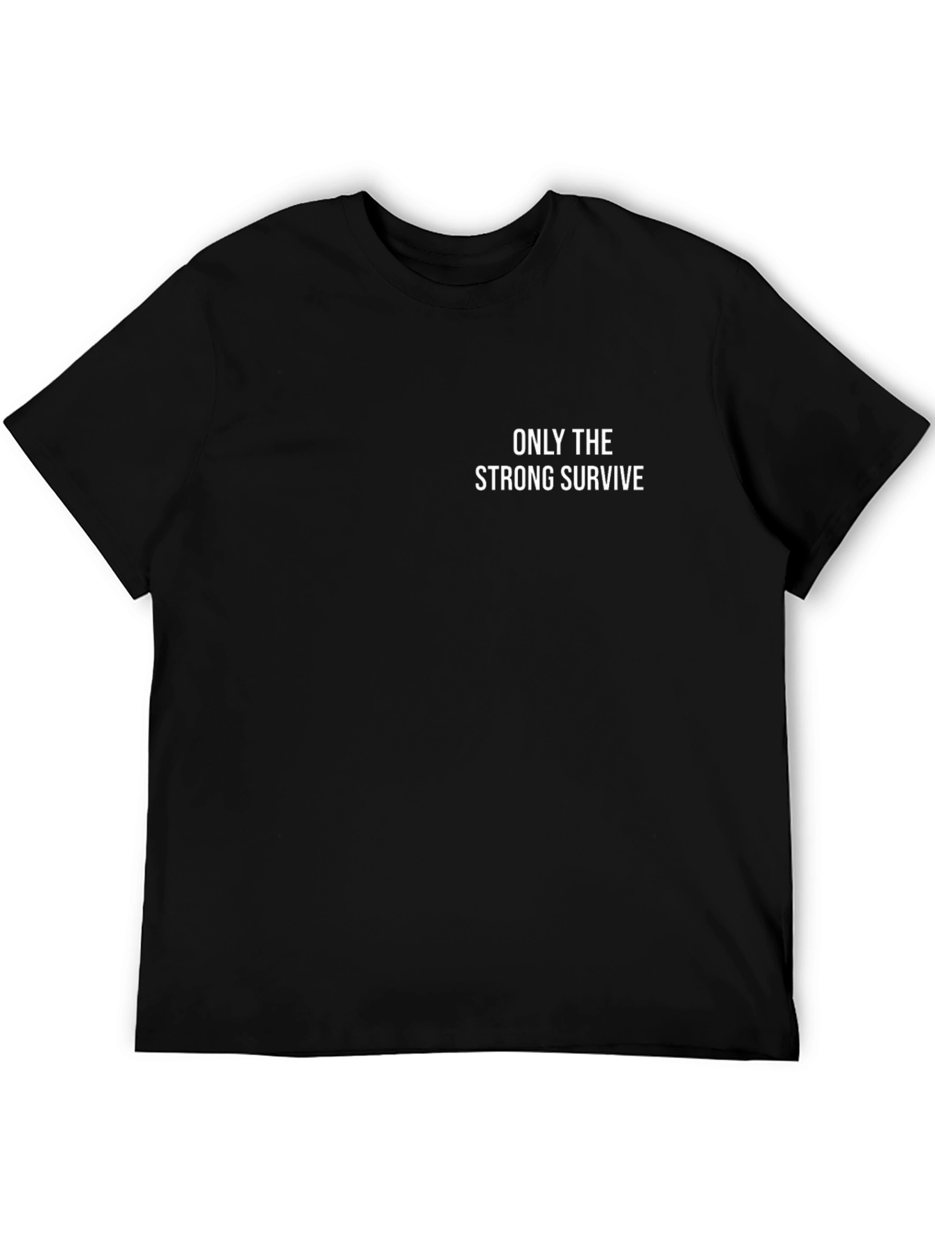 Strong Survive Black T-Shirt