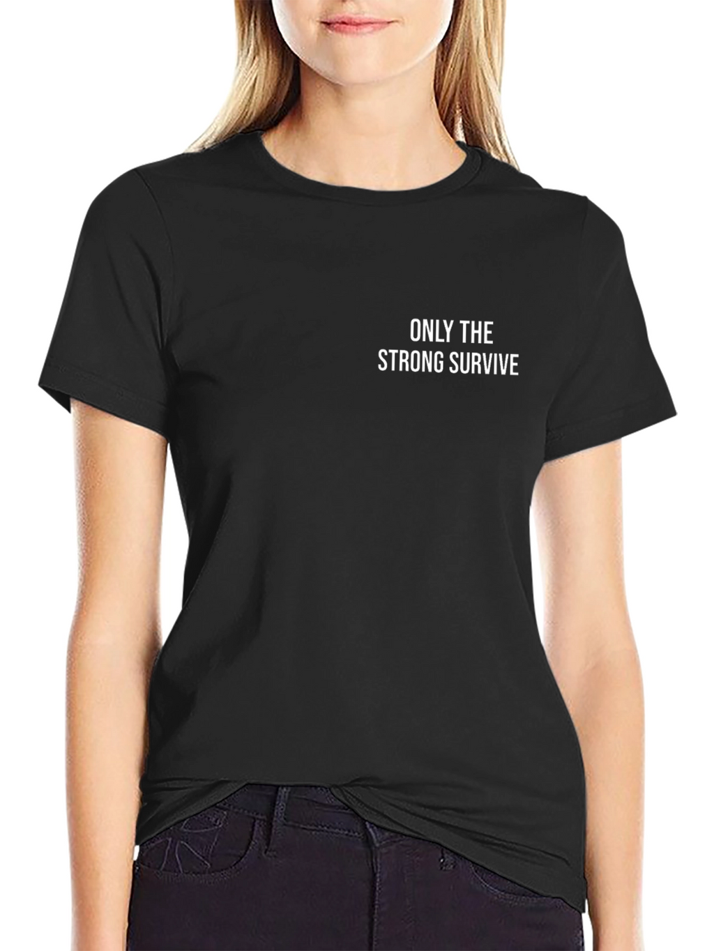 Strong Survive Black T-Shirt