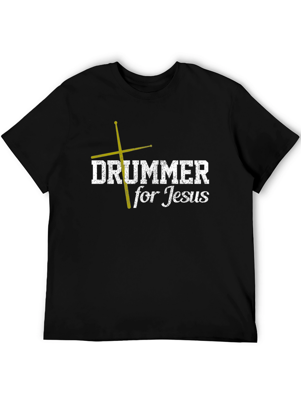 Drummer for Jesus Christian T-Shirt
