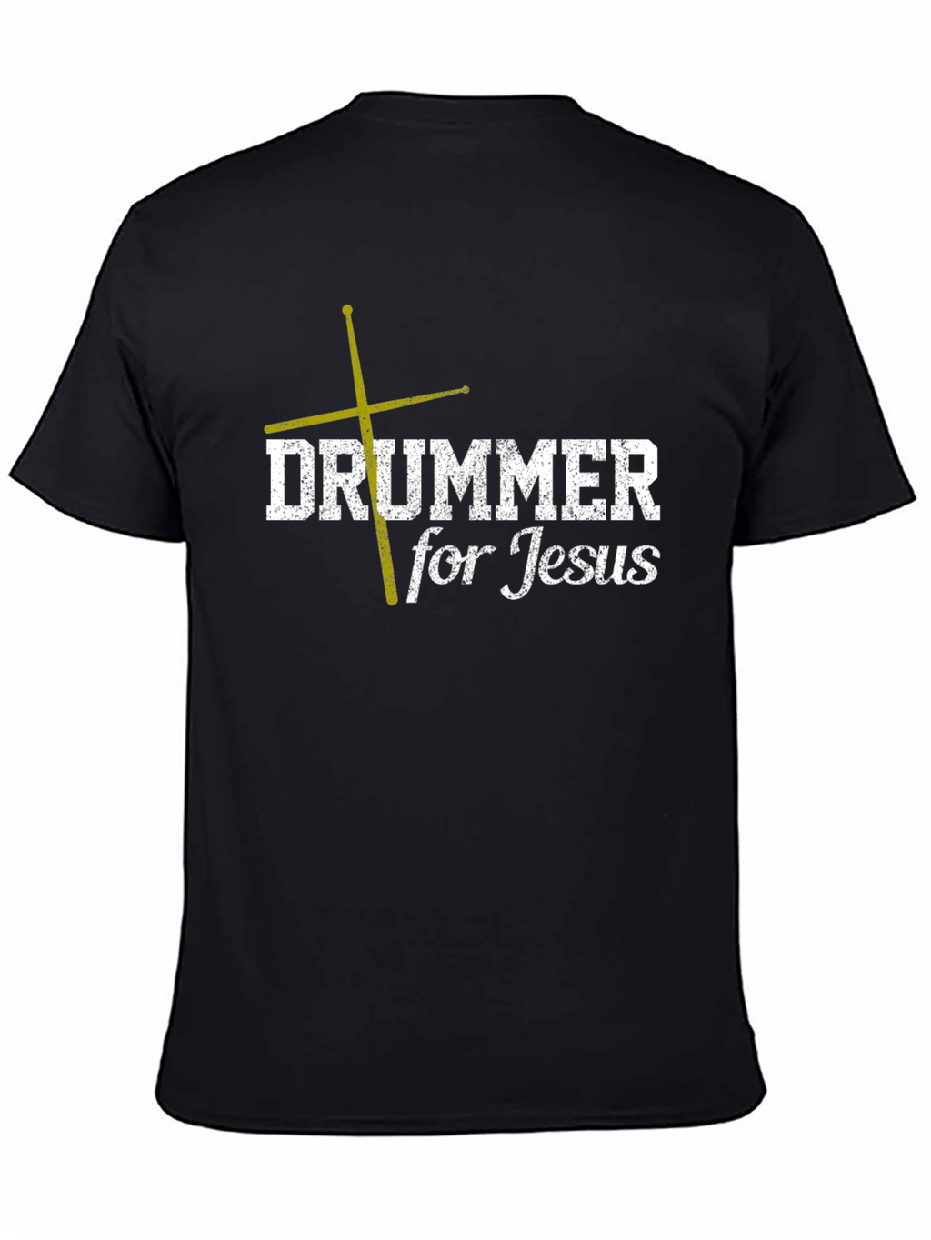 Drummer for Jesus Christian T-Shirt