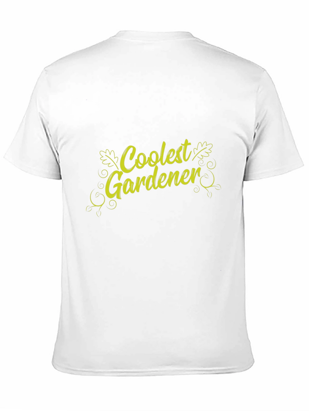 Coolest Gardener Graphic T-Shirt - Black