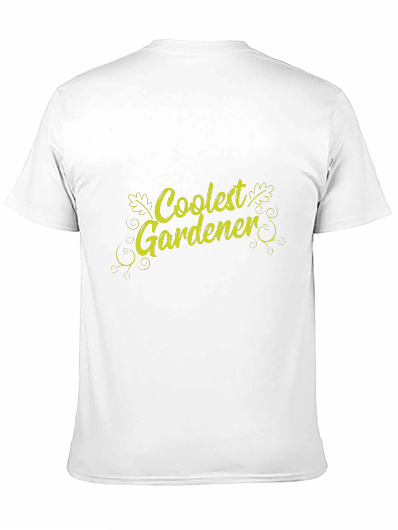 Coolest Gardener Graphic T-Shirt - Black