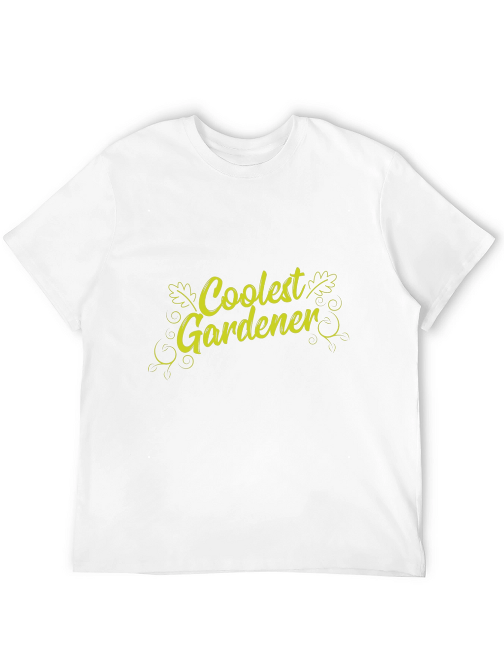 Coolest Gardener Graphic T-Shirt - Black