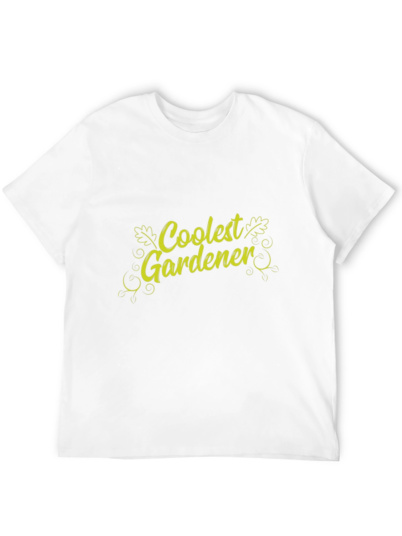 Coolest Gardener Graphic T-Shirt - Black