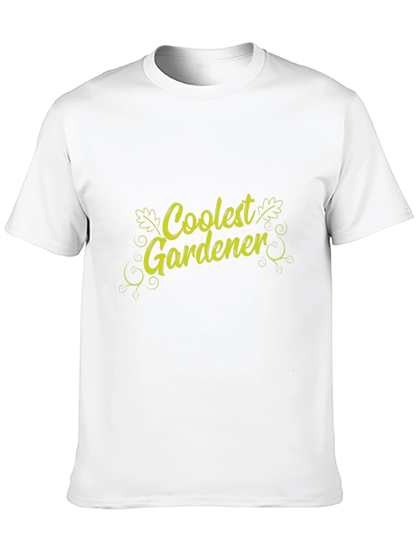 Coolest Gardener Graphic T-Shirt - Black