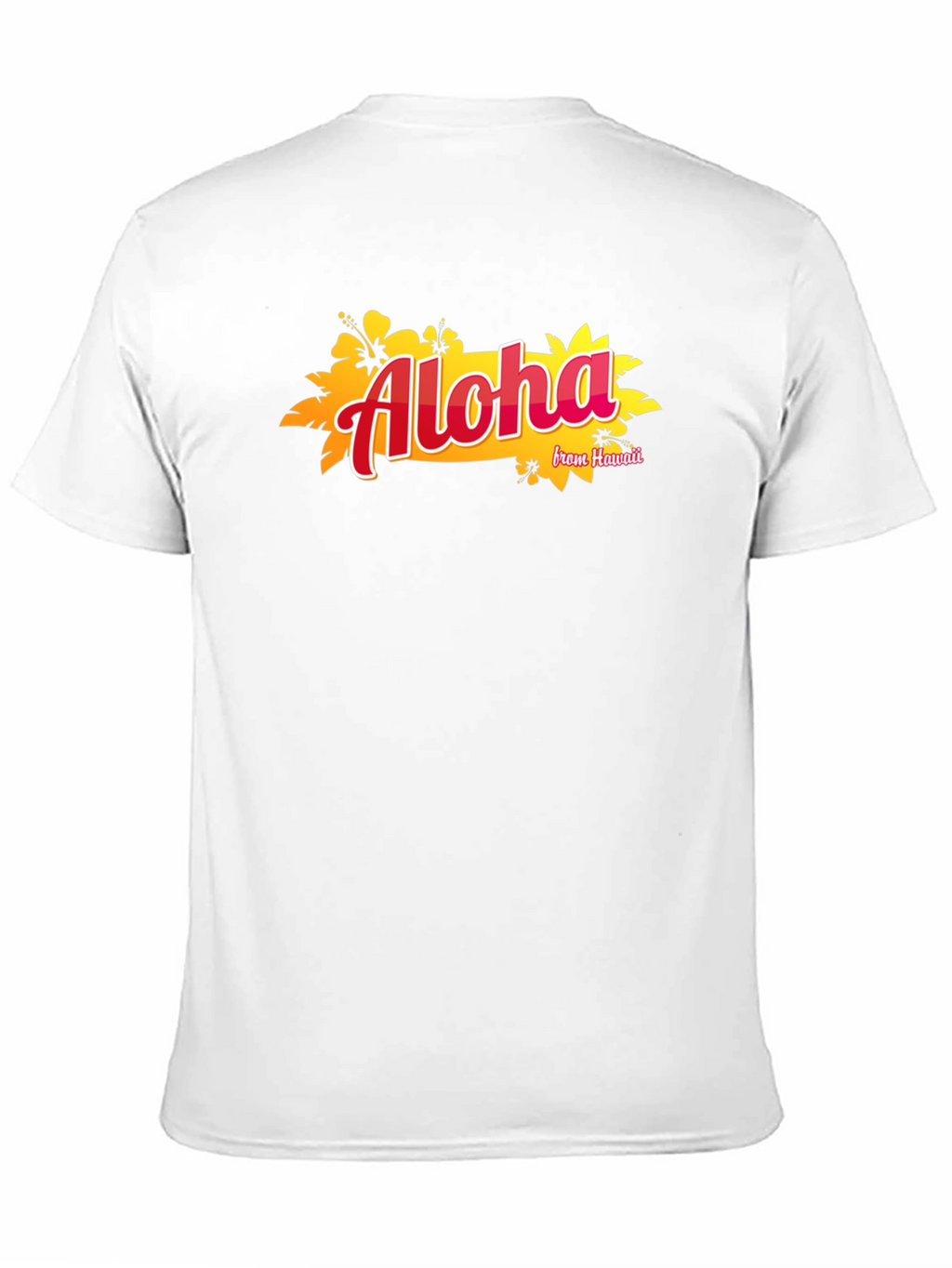Aloha From Hawaii Black Graphic T-Shirt