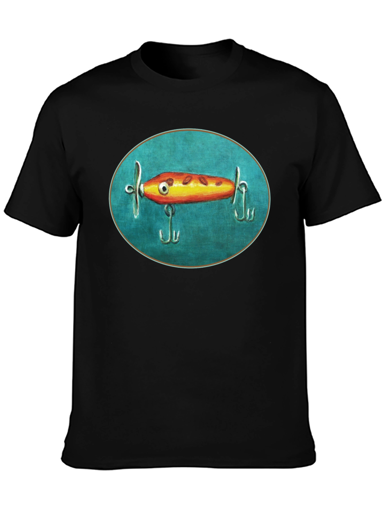Fishing Lure Graphic Tee - Unique Anglers Style!