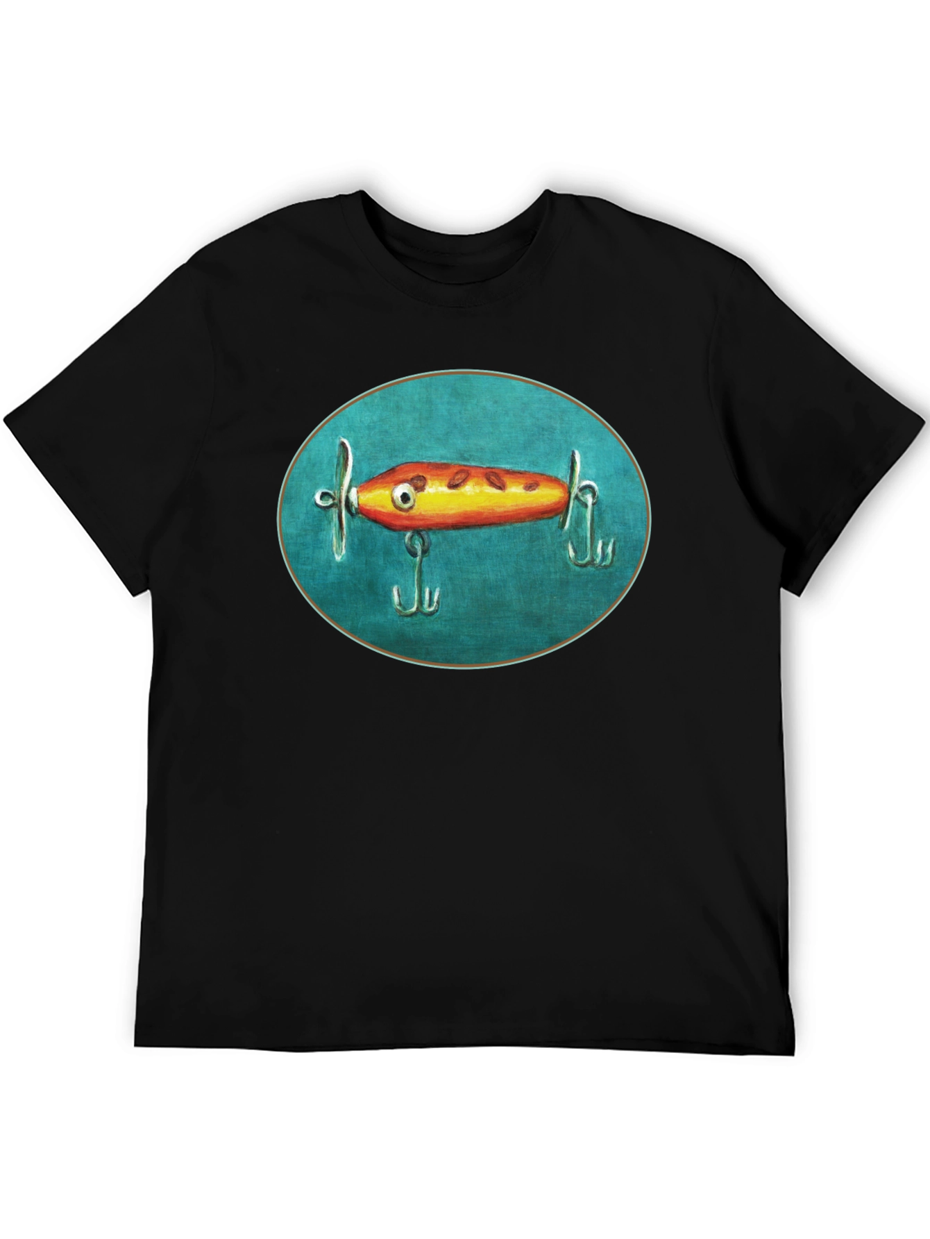 Fishing Lure Graphic Tee - Unique Anglers Style!