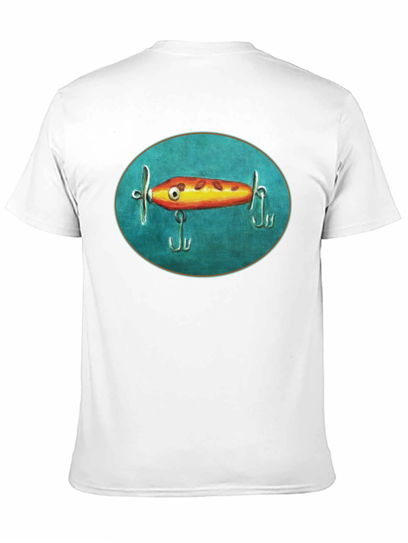 Fishing Lure Graphic Tee - Unique Anglers Style!