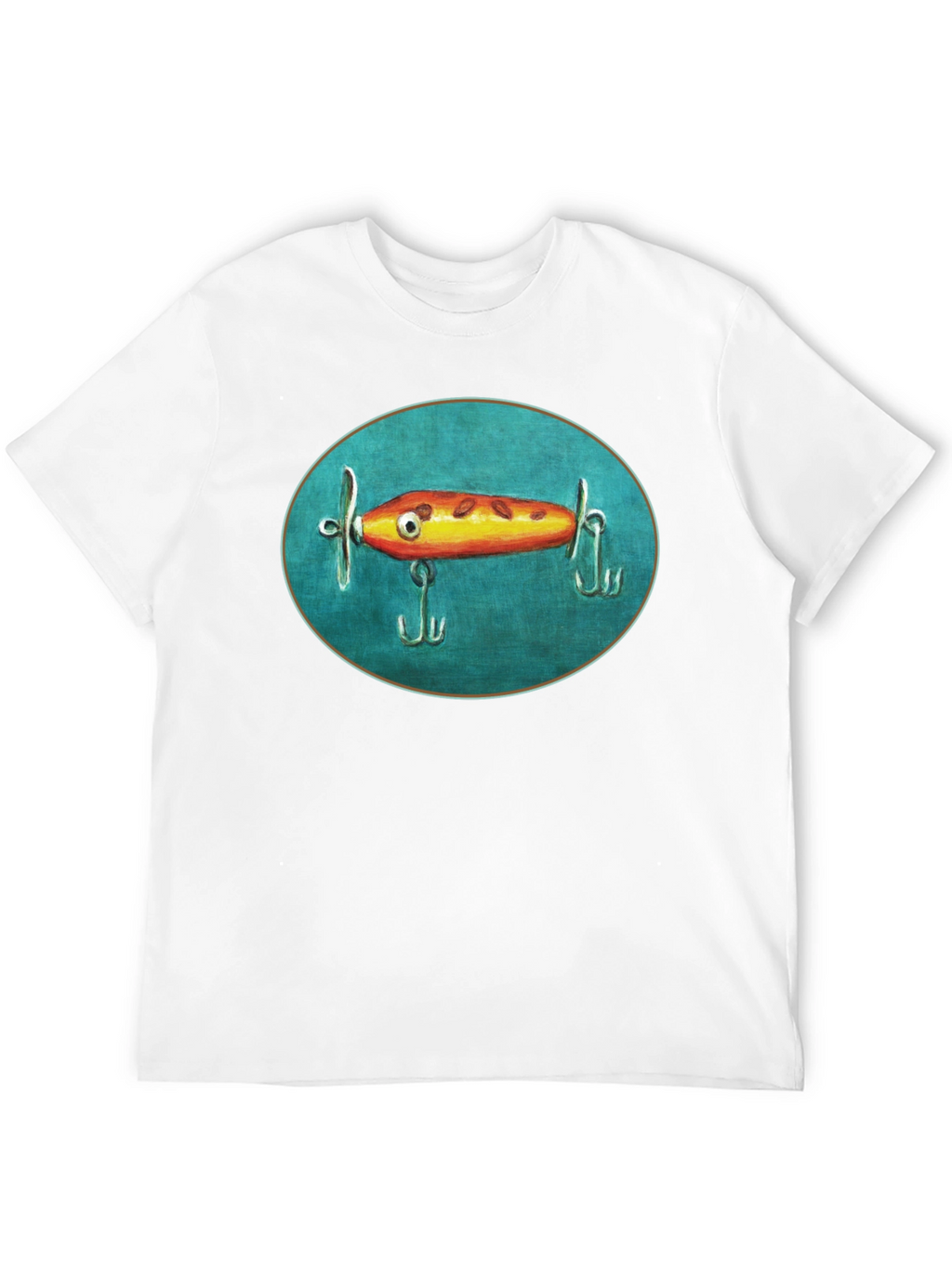 Fishing Lure Graphic Tee - Unique Anglers Style!