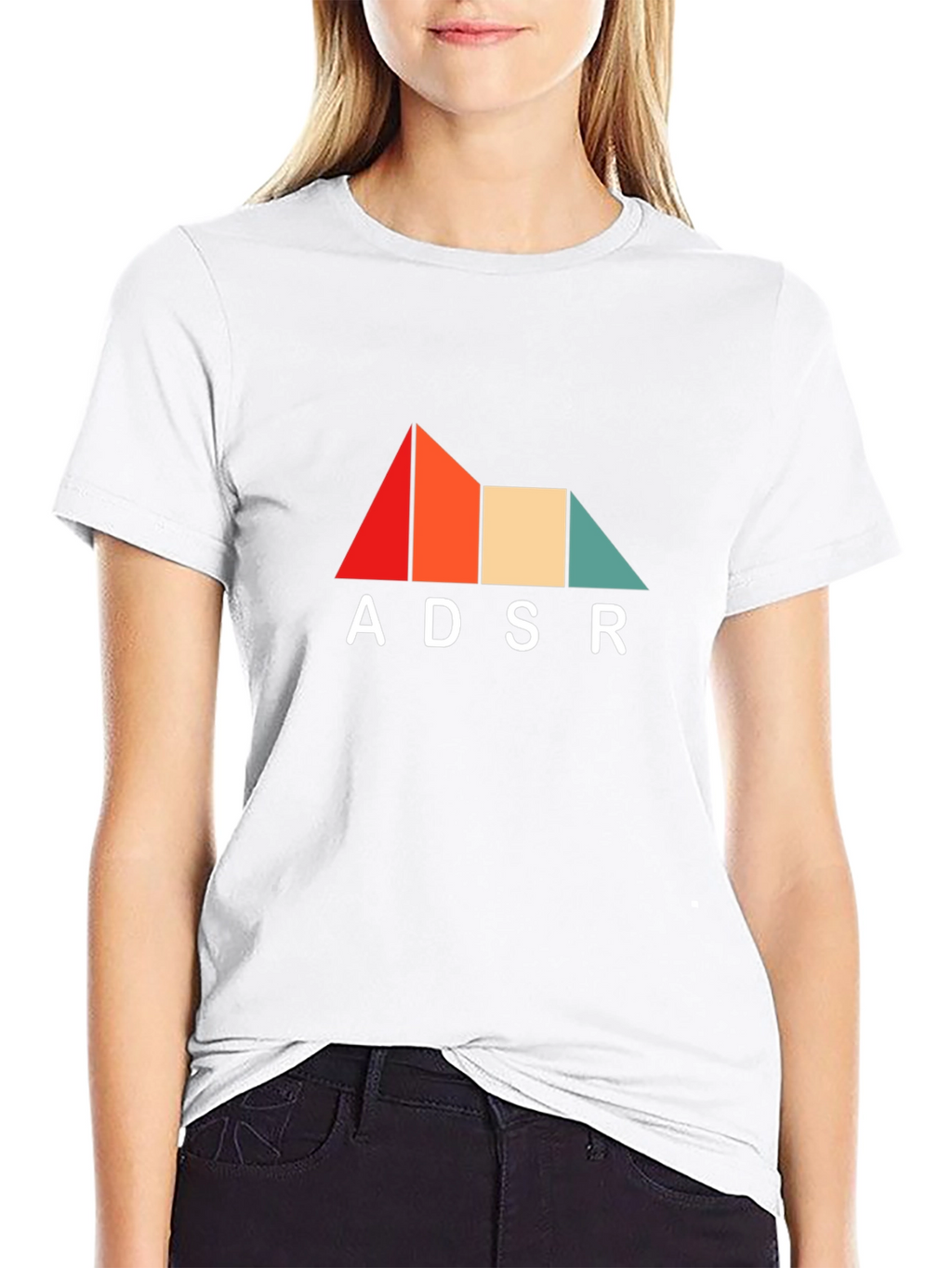 ADSR Graphic Tee - Retro Synth Design
