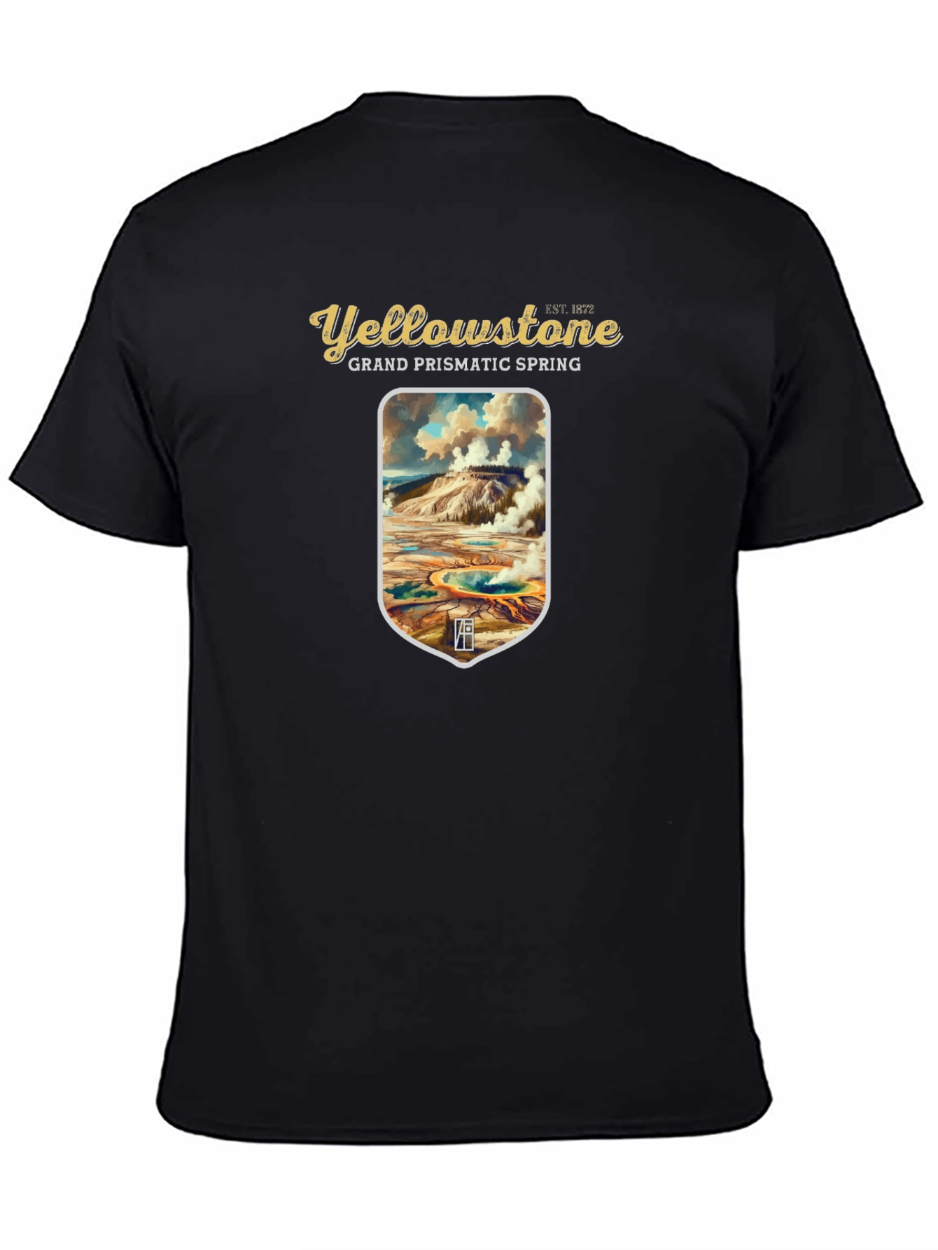Yellowstone Grand Prismatic Spring Graphic Tee