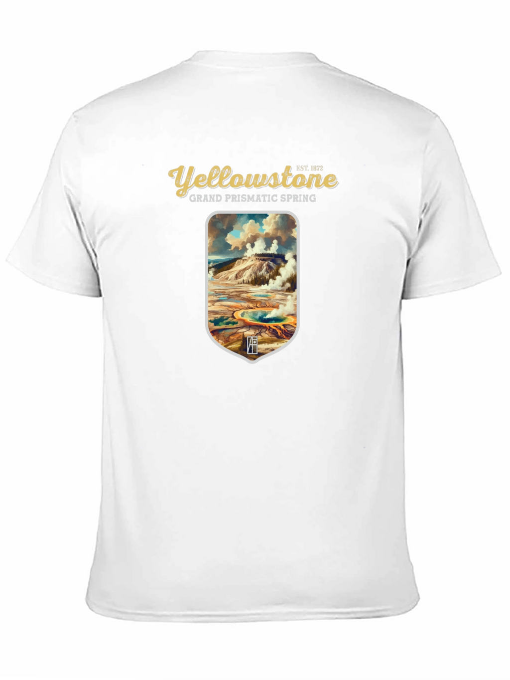 Yellowstone Grand Prismatic Spring Graphic Tee