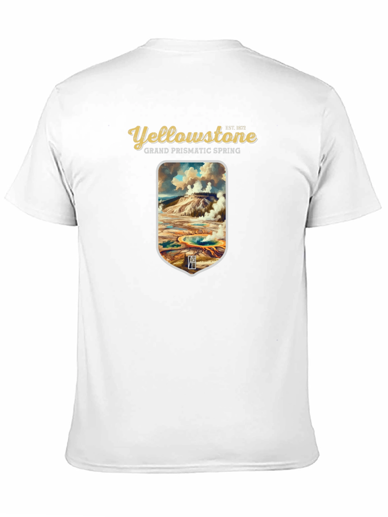 Yellowstone Grand Prismatic Spring Graphic Tee