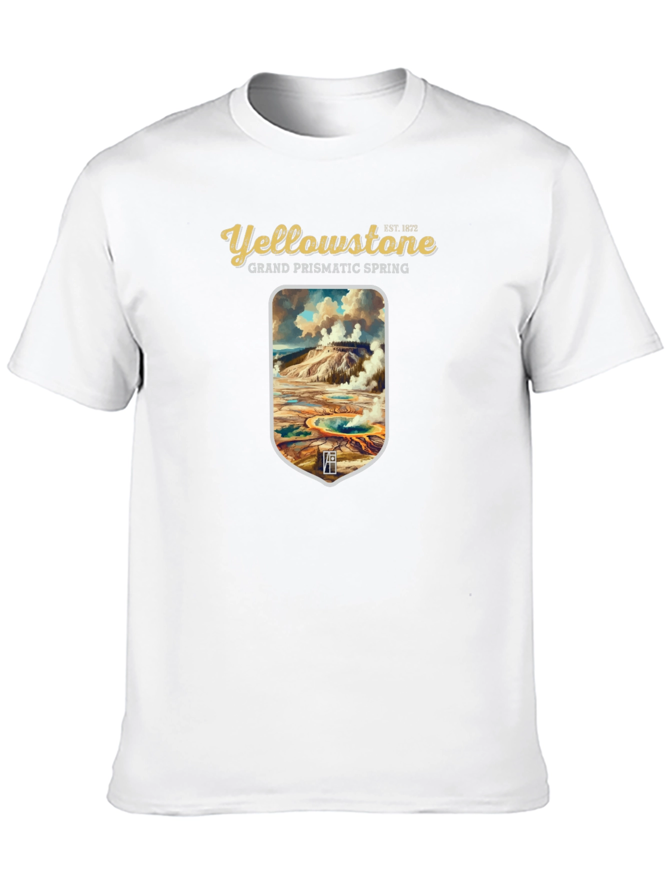 Yellowstone Grand Prismatic Spring Graphic Tee