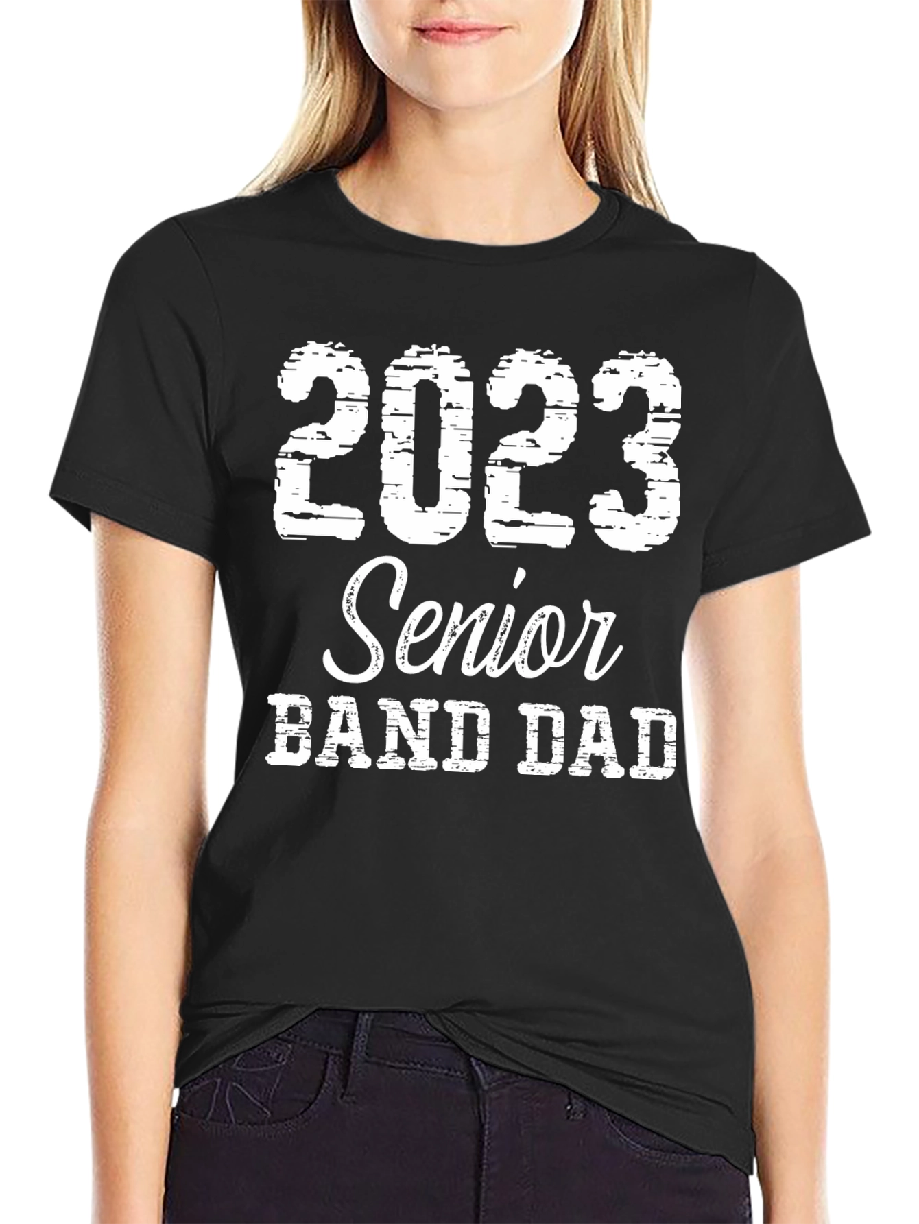 Senior Band Dad 2023 Graphic T-Shirt