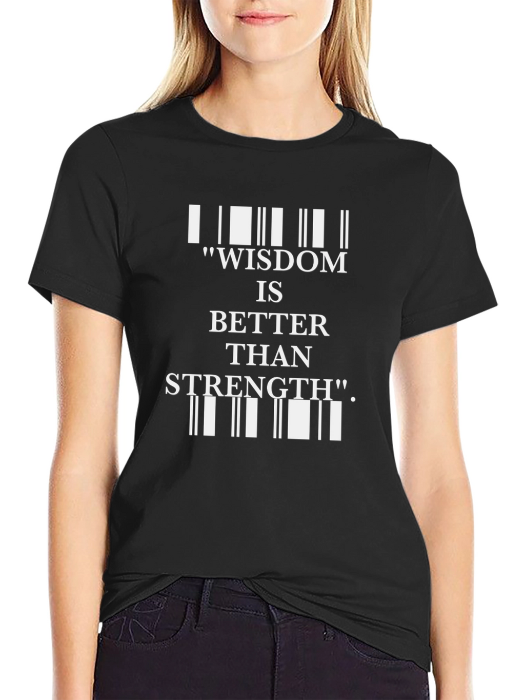 Wisdom Better Than Strength Graphic Tee