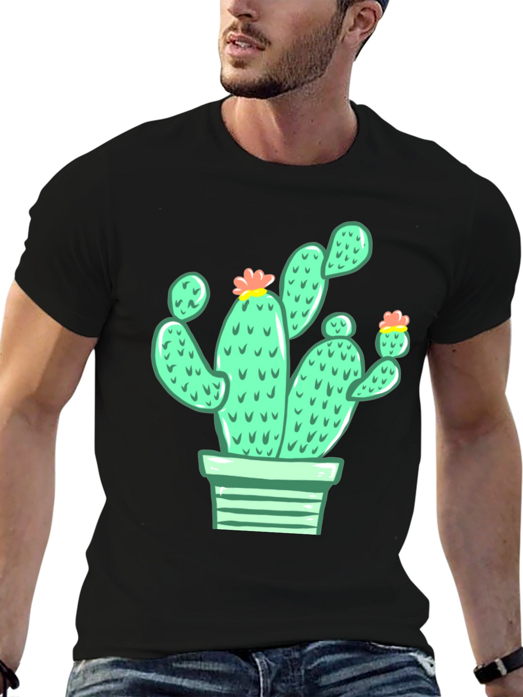 Cactus Tee - Desert Humor Style